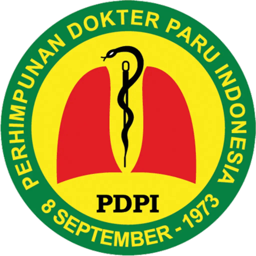 Logo for PDPI, Perhimpunan Dokter Paru Indonesia