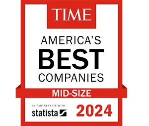TIME Best Mid-Size Companies logo