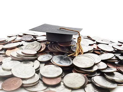Students who borrow the least money tend to owe more