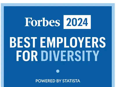 Forbes Best Employers for Diversity logo