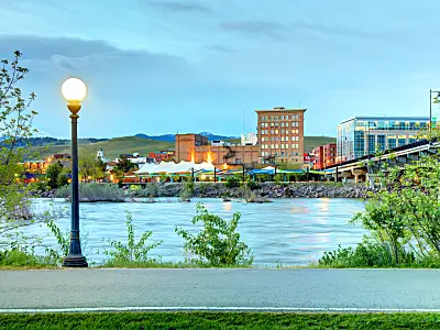 Cedar Fork river in Missoula, MT