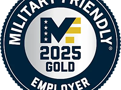 military friendly gold logo