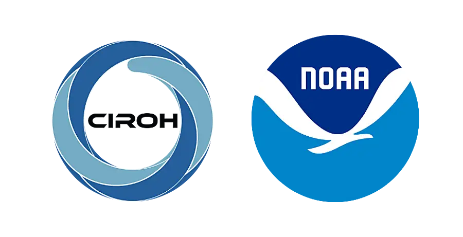 NOAA and CIROH Logos