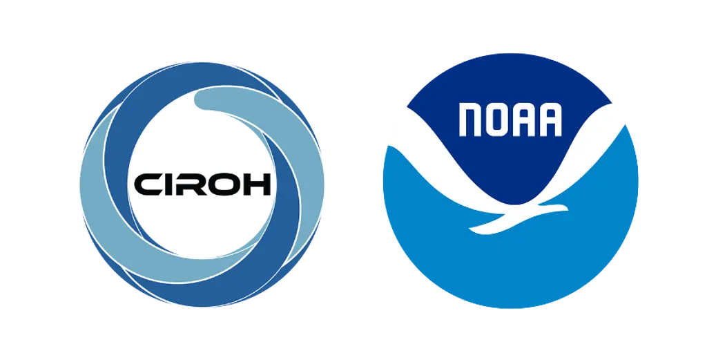 NOAA and CIROH Logos