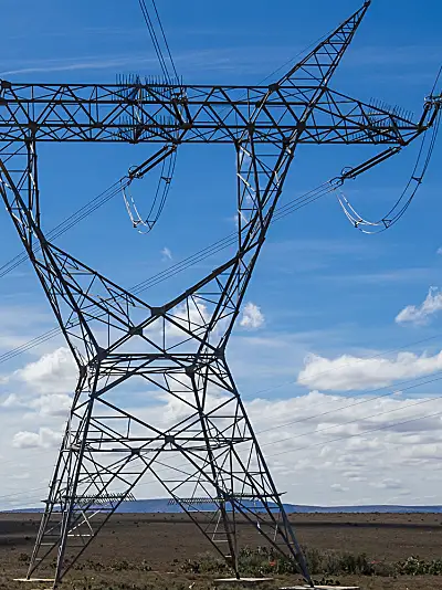 transmission lines in South Africa