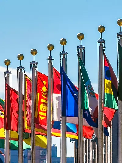 nation flags international countires