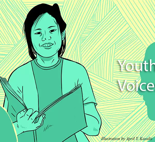 Youth Voices branded logo