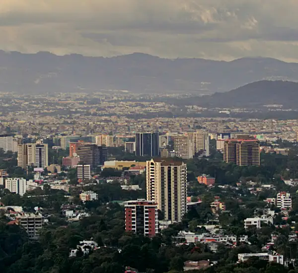 skyline of Guatemala City