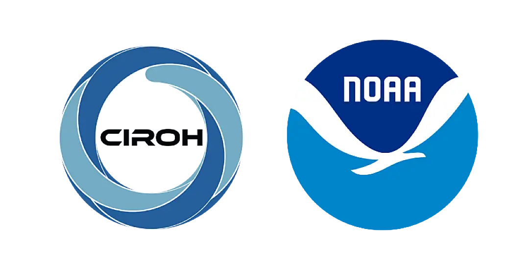 NOAA and CIROH Logos