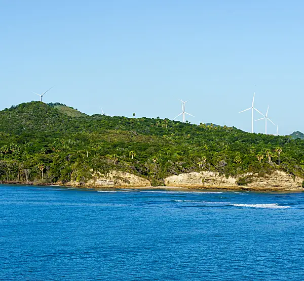 Photo of the coast of the Dominican Republic