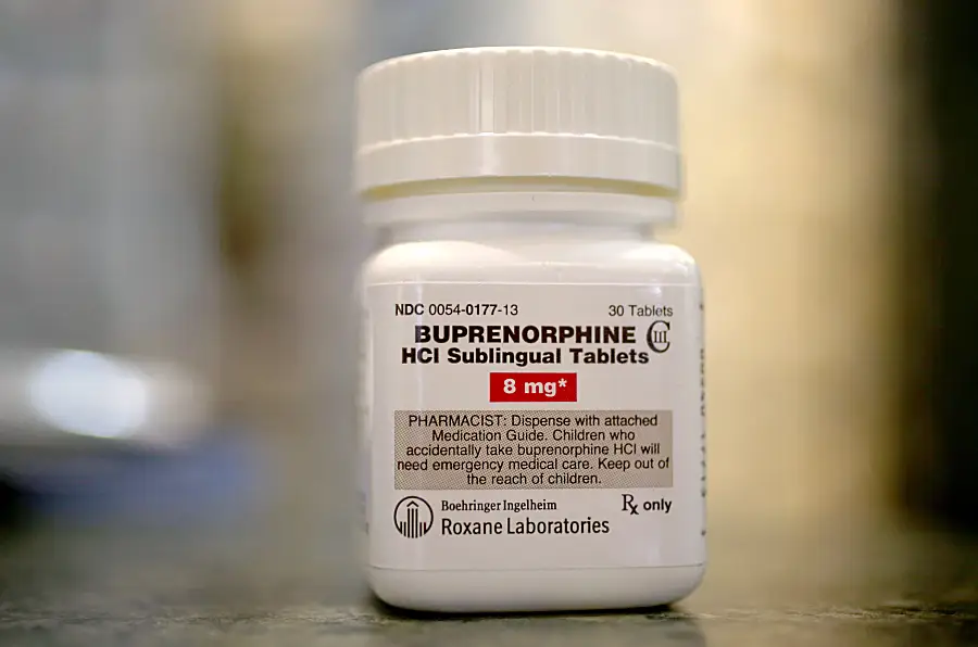 A bottle of buprenorphine