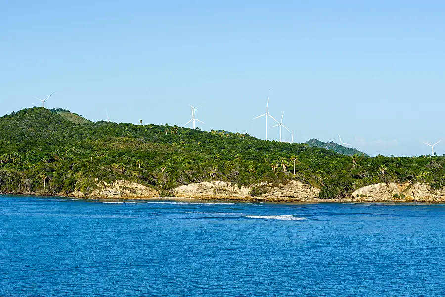 Photo of the coast of the Dominican Republic