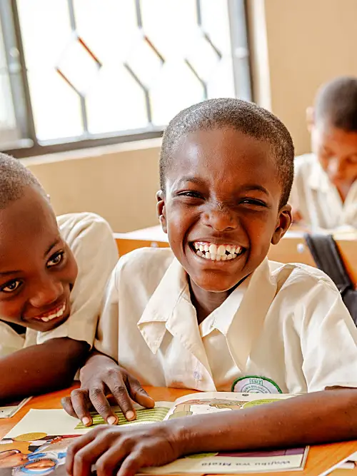 children smiling-Tanzania-USAID Jifunze Uelewe 