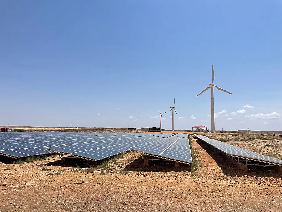 NECSOM generation site in Garowe Somalia