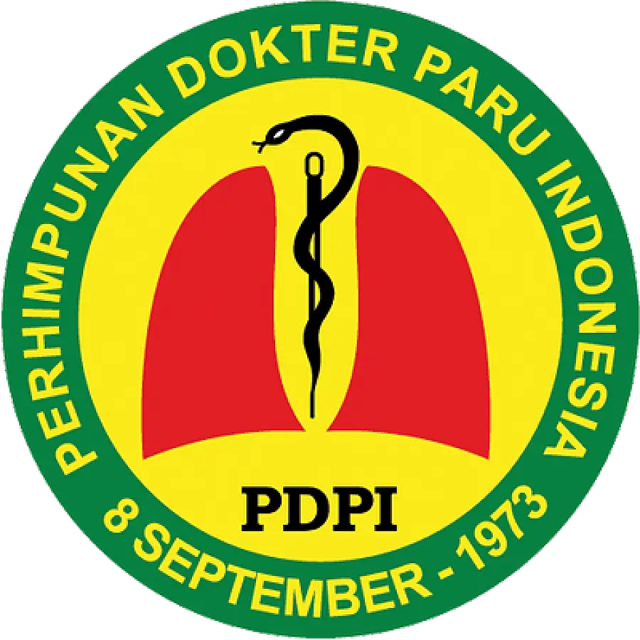 Logo for PDPI, Perhimpunan Dokter Paru Indonesia