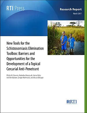 New tools for the schistosomiasis elimination toolbox: Barriers and opportunities for the development of a topical cercarial anti-penetrant
