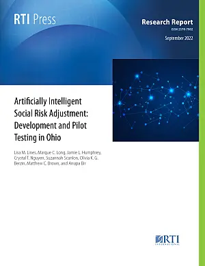 Cover image for publication: Artificially intelligent social risk adjustment: Development and pilot testing in Ohio