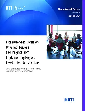 Cover image for publication: Prosecutor-led diversion unveiled: Lessons and insights from implementing Project Reset in two jurisdictions