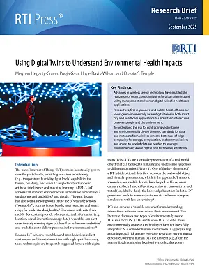 Using digital twins to understand environmental health impacts