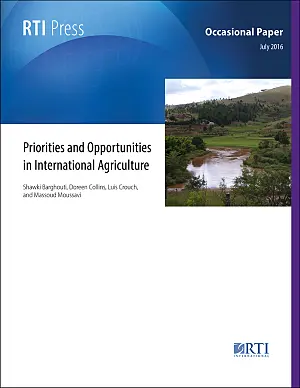 Cover image for publication: Priorities and opportunities in international agriculture