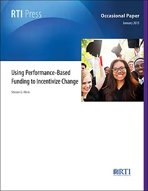 Cover image for publication: Using performance-based funding to incentivize change