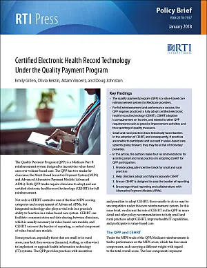 Certified electronic health record technology under the Quality Payment Program