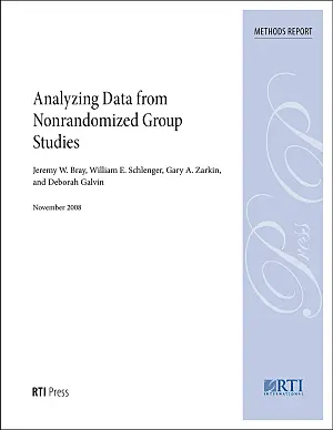 Cover image for publication: Analyzing data from nonrandomized group studies