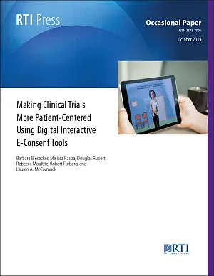 Cover image for publication: Making clinical trials more patient-centered using digital interactive e-consent tools