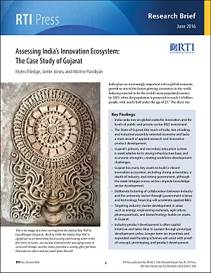 Cover image for publication: Assessing India’s innovation ecosystem: The case study of Gujarat