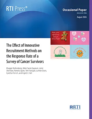 The effect of innovative recruitment methods on the response rate of a survey of cancer survivors