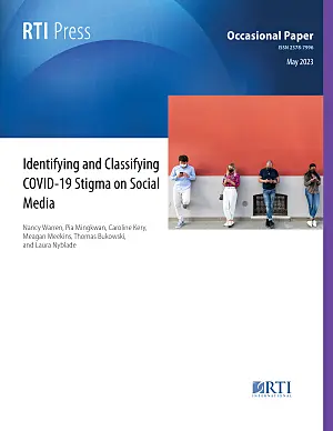 Cover image for publication: Identifying and classifying COVID-19 stigma on social media