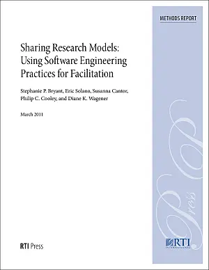 Sharing research models: Using software engineering practices for facilitation