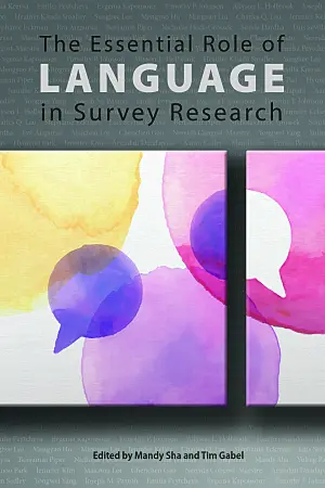 Cover image for publication: The essential role of language in survey research