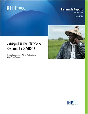 Cover image for publication: Senegal farmer networks respond to COVID-19 / Les réseaux de producteurs du Sénégal font face à la COVID-19