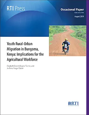 Cover image for publication: Youth rural-urban migration in Bungoma, Kenya: Implications for the agricultural workforce