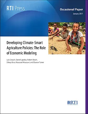 Developing climate-smart agriculture policies: The role of economic modeling