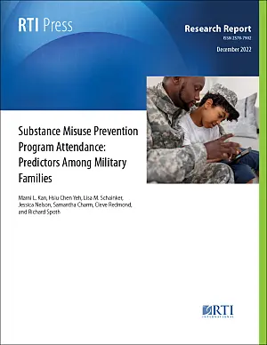 Substance misuse prevention program attendance: Predictors among military families