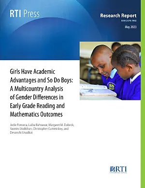 Cover image for publication: Girls have academic advantages and so do boys: A multicountry analysis of gender differences in early grade reading and mathematics outcomes