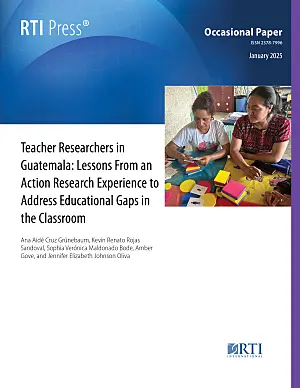 Cover image for publication: Teacher researchers in Guatemala: Lessons from an action research experience to address educational gaps in the classroom