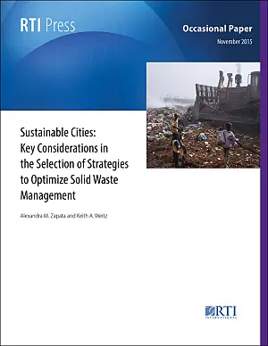 Sustainable cities: Key considerations in the selection of strategies to optimize solid waste management