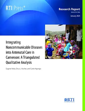 Cover image for publication: Integrating noncommunicable diseases into antenatal care in Cameroon: A triangulated qualitative analysis