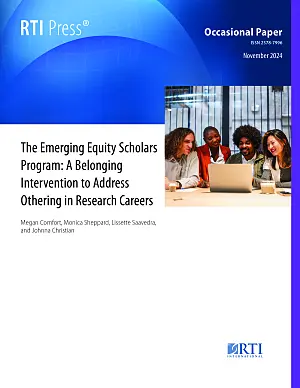 Cover image for publication: The Emerging Equity Scholars Program: A belonging intervention to address othering in research careers