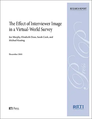 Cover image for publication: The effect of interviewer image in a virtual-world survey