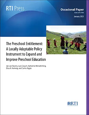 The Preschool Entitlement: A locally adaptable policy instrument to expand and improve preschool education