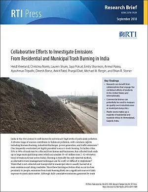 Collaborative efforts to investigate emissions from residential and municipal trash burning in India