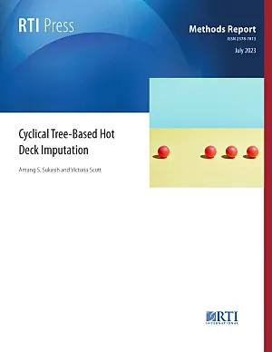 Cover image for publication: Cyclical tree-based hot deck imputation