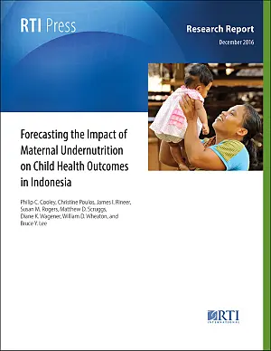 Forecasting the impact of maternal undernutrition on child health outcomes in Indonesia