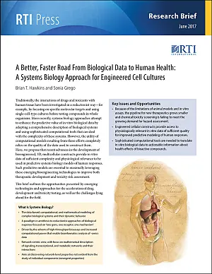 Cover image for publication: A better, faster road from biological data to human health: A systems biology approach for engineered cell cultures