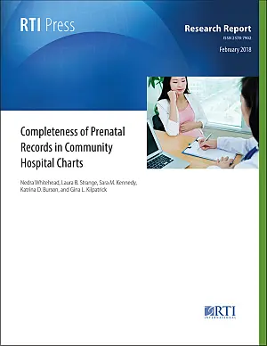 Cover image for publication: Completeness of prenatal records in community hospital charts