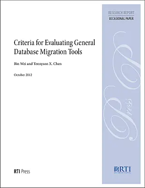 Cover image for publication: Criteria for evaluating general database migration tools